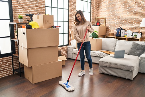 Move-out cleaning services cleaning oven interior grease removal