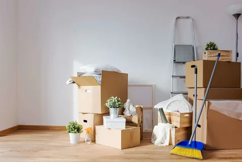 move out cleaning checklist for empty house cleaning process