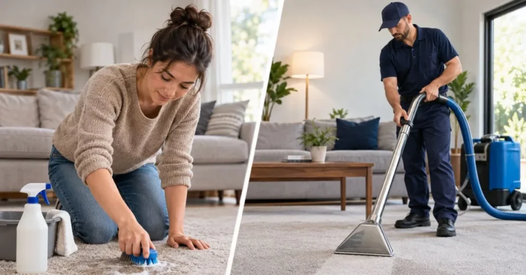 DIY vs Professional Carpet Cleaning